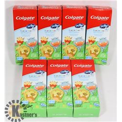 LOT OF KIDS TOOTHPASTE