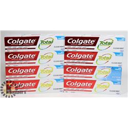 LOT OF ASSORTED TOOTHPASTE
