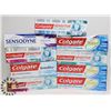 Image 1 : LOT OF ASSORTED TOOTHPASTE.
