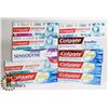 Image 1 : LOT OF ASSORTED TOOTHPASTE.