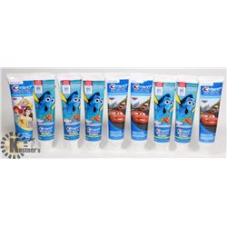 LOT OF KIDS TOOTHPASTE