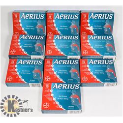 LOT OF AERIUS ALLERGY RELIEF TABLETS