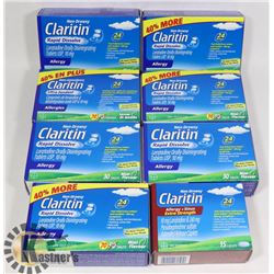 LOT OF CLARITIN ALLERGY RELIEF TABLETS