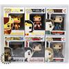 Image 1 : LOT OF 6 ASSORTED FUNKO POP VINYL FIGURES.