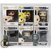 Image 1 : LOT OF 6 ASSORTED FUNKO POP VINYL FIGURES.
