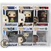 Image 1 : LOT OF 6 ASSORTED FUNKO POP VINYL FIGURES.