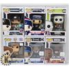 Image 1 : LOT OF 6 ASSORTED FUNKO POP VINYL FIGURES.