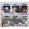 Image 1 : LOT OF 6 ASSORTED FUNKO POP VINYL FIGURES.