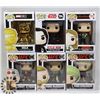 Image 1 : LOT OF 6 ASSORTED FUNKO POP VINYL FIGURES.