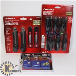 SET OF 2 SEALED "HUSKY"  ITEMS 6 PC DIAMOND