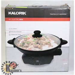 NEW KALORIK 45 L ELECTRIC WOK. HOME