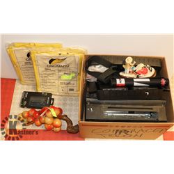 LARGE BOX OF ASSORTED MERCHANDISE