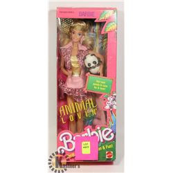 ANIMAL LOVIN BARBIE DOLL.