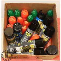LOT OF ASSORTED INSECT REPELLENT.