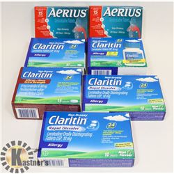 LOT OF ALLERGY RELIEF TABLETS
