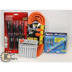 SEALED ITEMS "HUSKY" 6 PC DIAMOND TIP