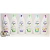 Image 1 : LOT ASSORTED DOVE SCENTED BODY WASH