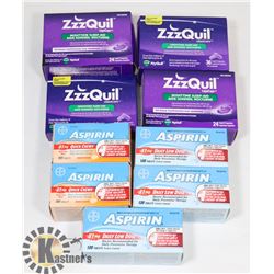 LOT OF ASPIRIN + NYQUIL