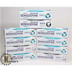 LOT OF SENSODYNE TOOTHPASTE