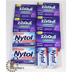 LOT OF NYQUIL AND NYTOL