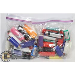 LOT OF ASSORTED LIGHTERS.