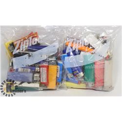 LOT OF ASSORTED LIGHTERS.