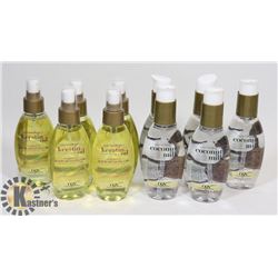 LOT OF OGX ANTI-BREAKING SERUM + RAPID REVIVE OIL