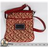 Image 1 : AUTHENTIC GUESS LOS ANGELES RED PURSE