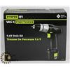 Image 1 : NEW POWER IT 9.6VOLT DRILL KIT