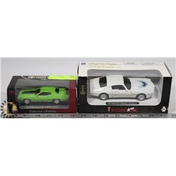 LOT OF 2 COLLECTORS DIE CAST CARS.