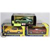 Image 1 : LOT OF 3 DIE CAST CARS.