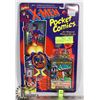 Image 1 : SEALED XMEN POCKET COMIC JET HANGER PLAYSET.