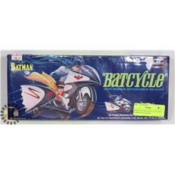 SEALED BATMAN BATCYCLE WITH ROBINS DETACHABLE