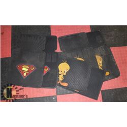 LOT OF ASSORTED CAR MATS.