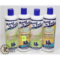 LOT OF MANE 'N TAIL SHAMPOO AND CONDITIONER.