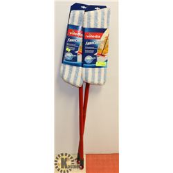 LOT OF 2 VILEDA FIBRO CONTACT CLEANER.