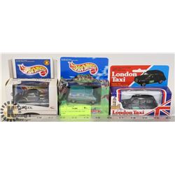 LOT OF 3 COLLECTOR DIE CAST CARS