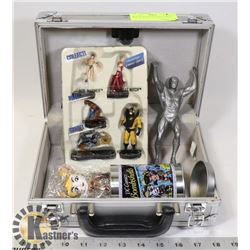 BOX OF ASSORTED COLLECTIBLES