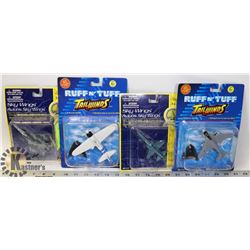 LOT OF 4 NEW IN BOX AIRPLANE DIE CASTS