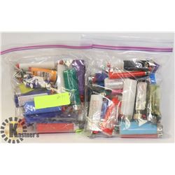 BAG OF ASSORTED LIGHTERS.