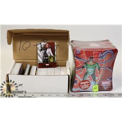 SEALED MARVEL TRADING CARD GAME AND BOX WITH