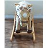 Image 2 : 14)  PLUSH ROCKING HORSE WITH