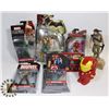 Image 1 : LOT OF SUPERHERO ITEMS:  IRON MAN,