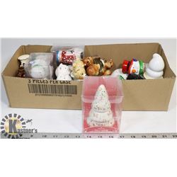 LOT OF 12 MISCELLANEOUS SALT & PEPPER