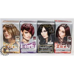 LOT OF HAIR DYE PRODUCT.