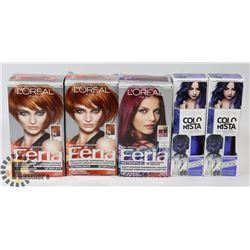 LOT OF NEW HAIR DYE