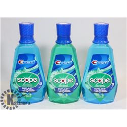 LOT OF NEW MOUTHWASH.