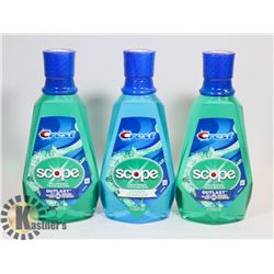 LOT OF NEW MOUTHWASH.