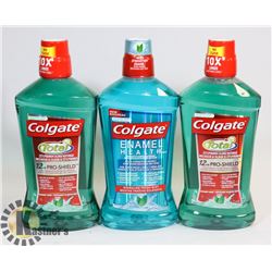 LOT OF NEW MOUTHWASH.