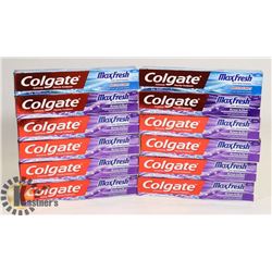LOT OF NEW TOOTHPASTE.